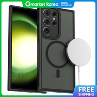 Five Star | Strong Magnetic Anti-Discoloration Galaxy S23 Ultra Magsafe Case Translucent Matte Black