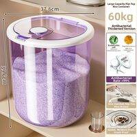 MEIZHUFU | Food Grade Airtight Insect Proof Moisture Proof Grain Storage Bucket