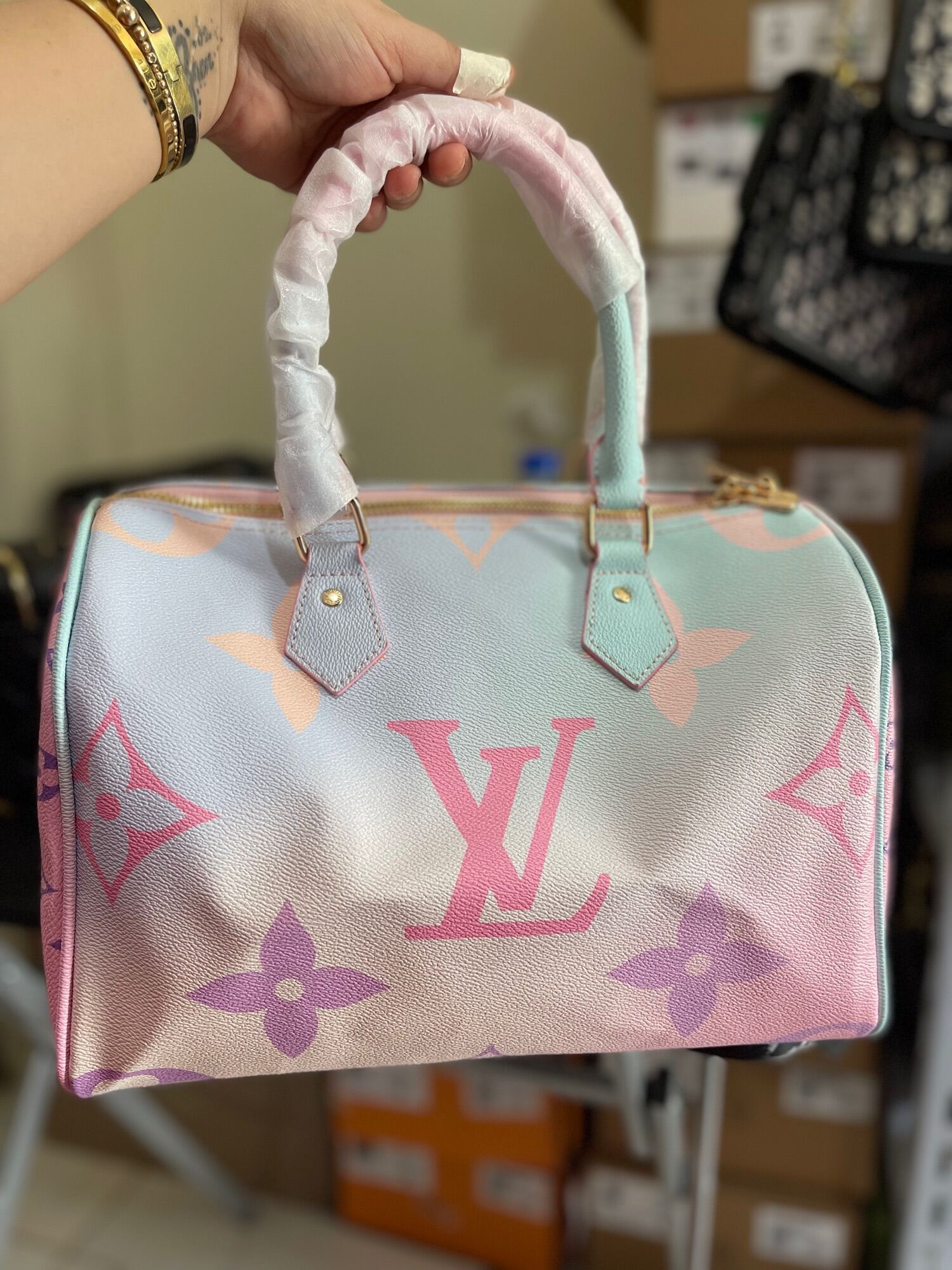 LOUIS VUITTON DOCTORS BAG WITH COMPLETE INCLUSIONS