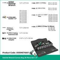 Wera | Universal Ratchet and Socket Wrench Set Motor Vehicles