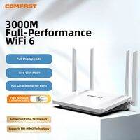 Comfast | High Speed Dual Band WiFi Router 300Mbps Whole House Coverage Gigabit Ports Mesh Networking Stable Wall Penetration for Home Office Students
