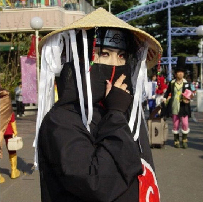 Naruto Akatsuki Manto Anime Periférico Trench Coat, Manto, Nuvem Vermelha  Robe, Payne Roupas Cosplay, Itachi, Uchiha