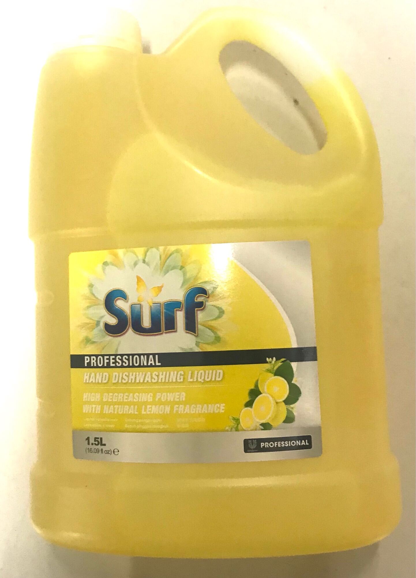 Surf Professional Lemon Scent Hand Dishwashing Liquid Soap 1.5L Lazada PH