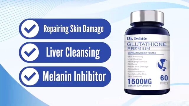 FDA APPROVED ORIGINAL DR.IWHITE GLUTATHIONE MADE IN USA