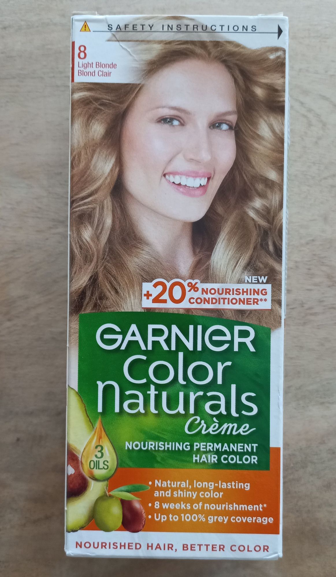 Garnier Nutrisse Permanent Creme Haircolor #100, Light Natural Blonde - 1  Ea - myotcstore.com