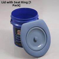 FEIZHUXIANSEN | Portable Toilet Seat with Lid for Elderly Universal Fit Durable Plastic Bucket Cover Supports up to 250kg All Season Use Simple Installation