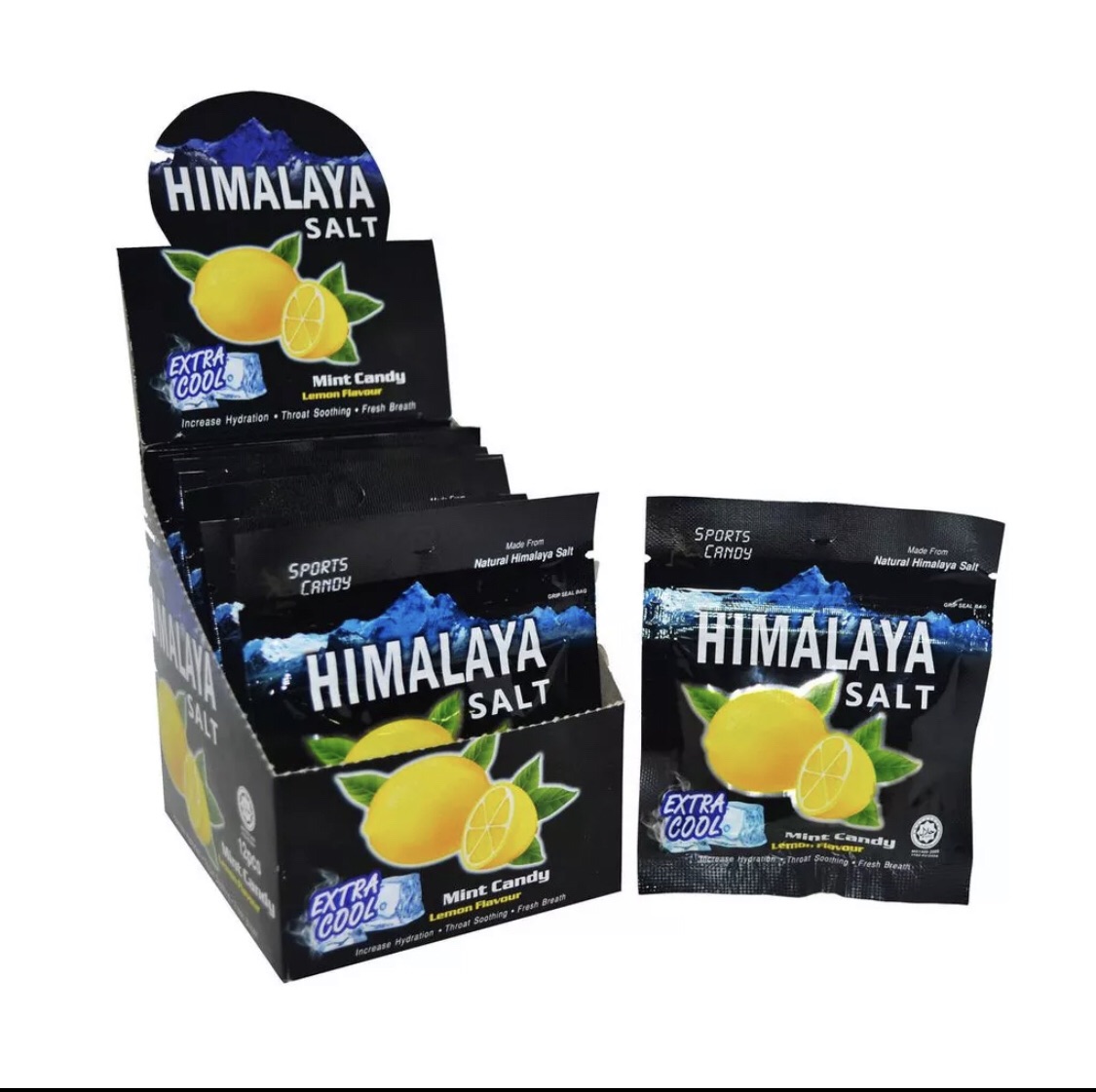 Himalaya Sports Candy only promises natural ingredients of lemon, pure Himalayan  Salt and mint to give you that ultimate refreshing, cool kick in every, By BIG FOOT Malaysia