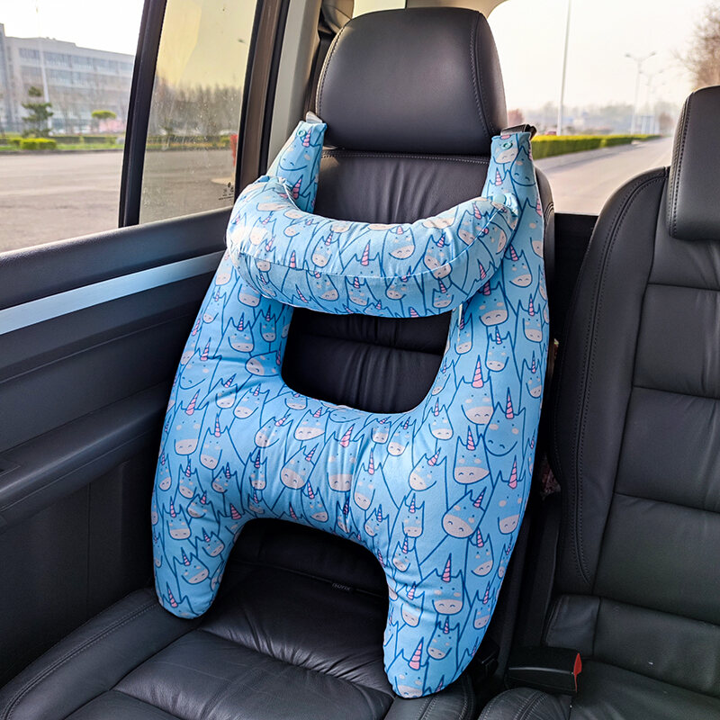 Car Neck Support Pillow Children Car Cushion Sleeping Artifact Baby Long Distance Car Rear Dual Use Anti Strangulation Neck Lazada PH