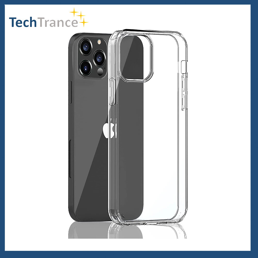 TechTrance Clear Shockproof Case for iPhone - All Models