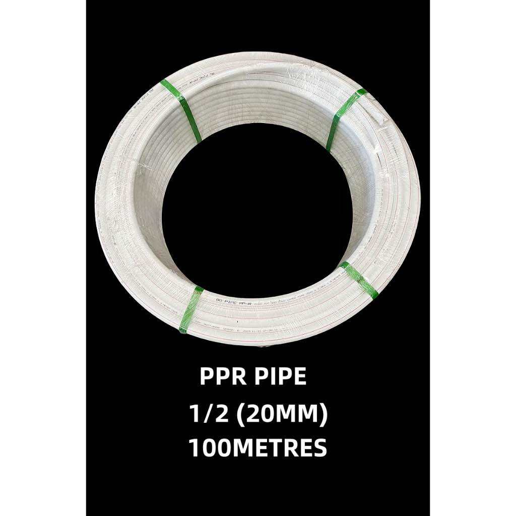 ppr pipe roll 1/2 x 100m 20x2.8mm good quality good for water line. 
