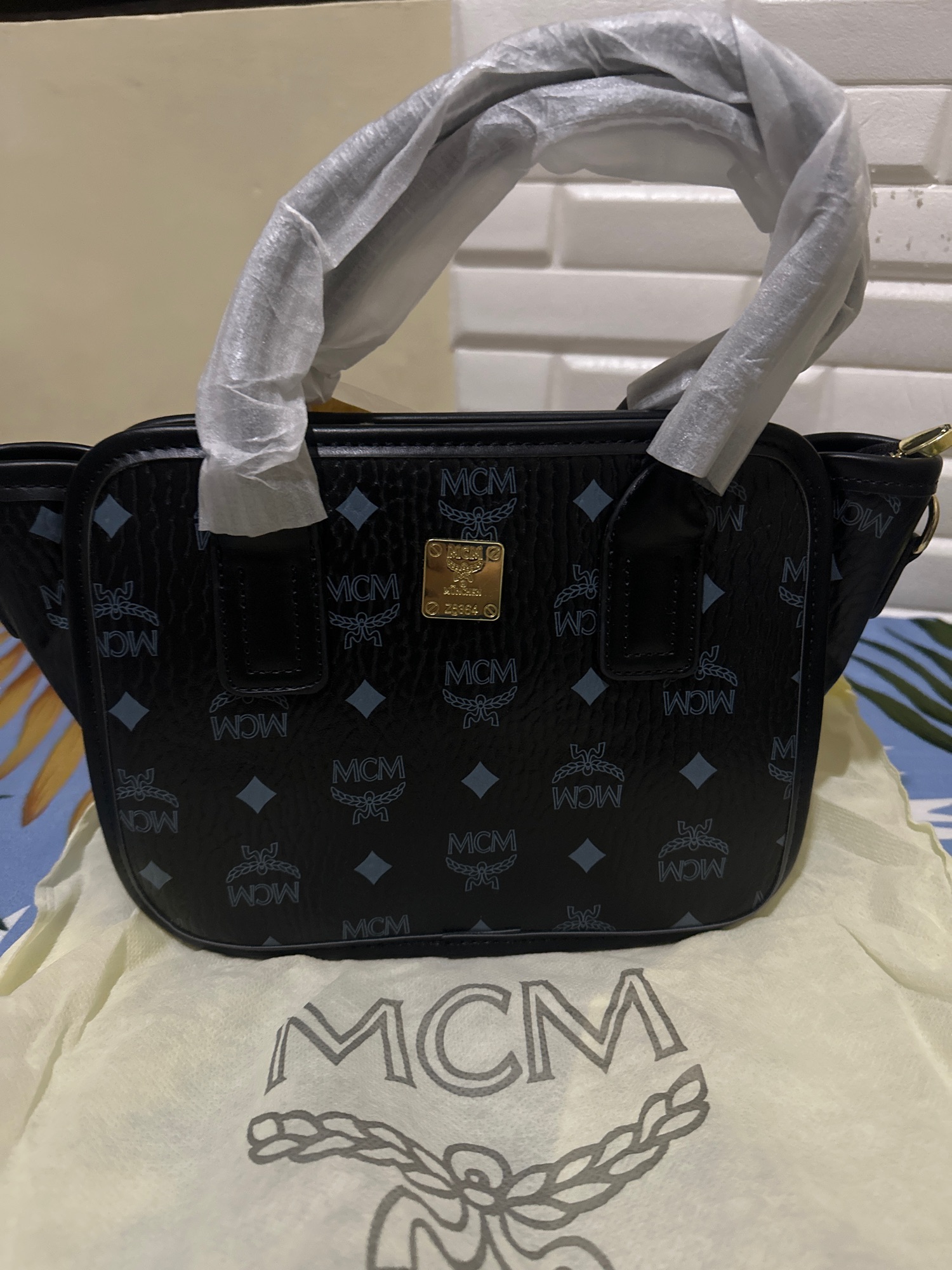 Mcm black  Lazada PH: Buy sell online Tote Bags with cheap price
