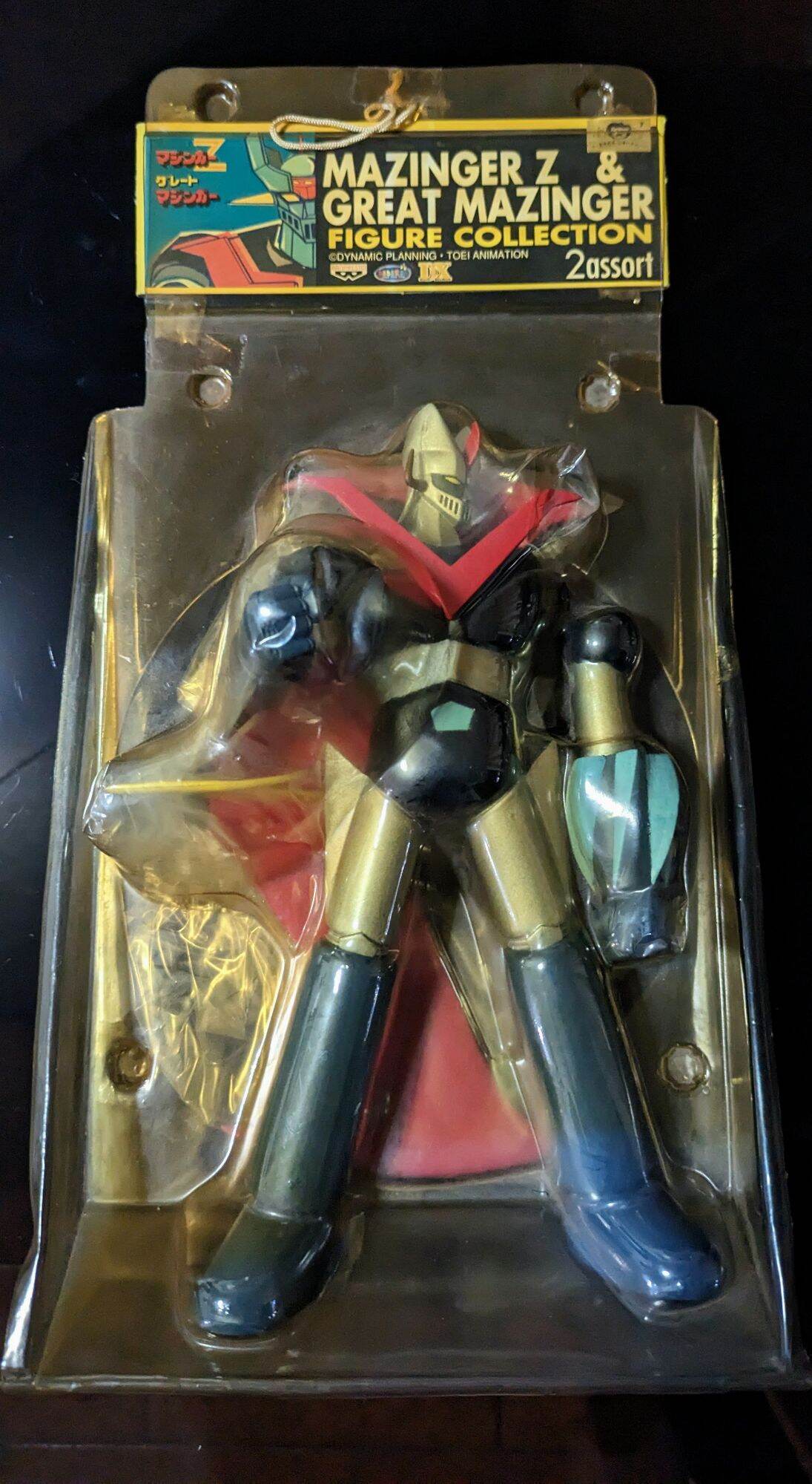 FIGURE COLLECTIONと本セット Mazinger Z and Great Mazinger Z Figure Collection Vintage
