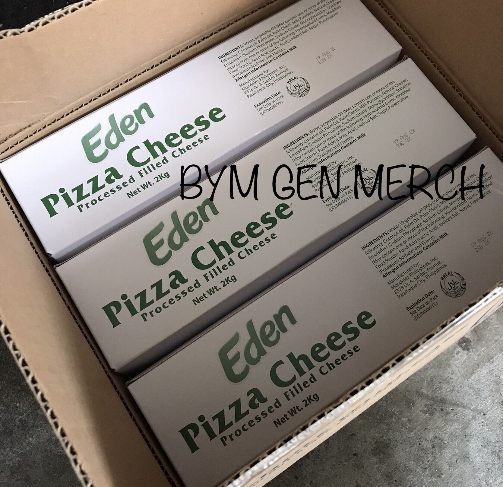 Eden Pizza Cheese 🍕 2kgs Per Piece