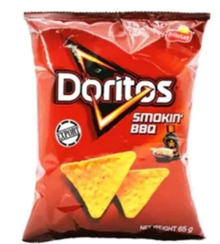 Doritos Smokin Bbq Tortilla Chips-65g | Lazada PH