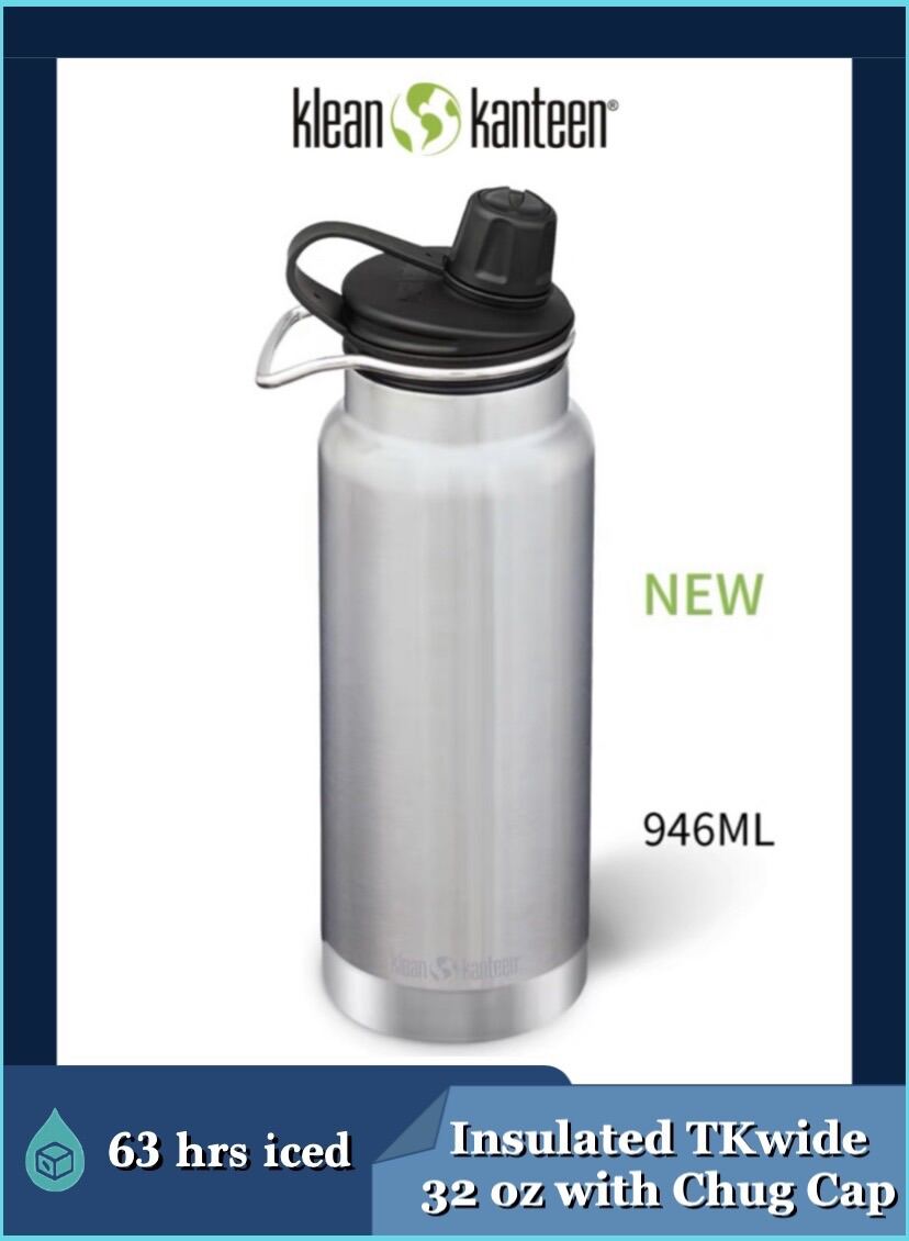 Klean Kanteen Insulated Tkwide 32oz with Chug Cap Lazada PH