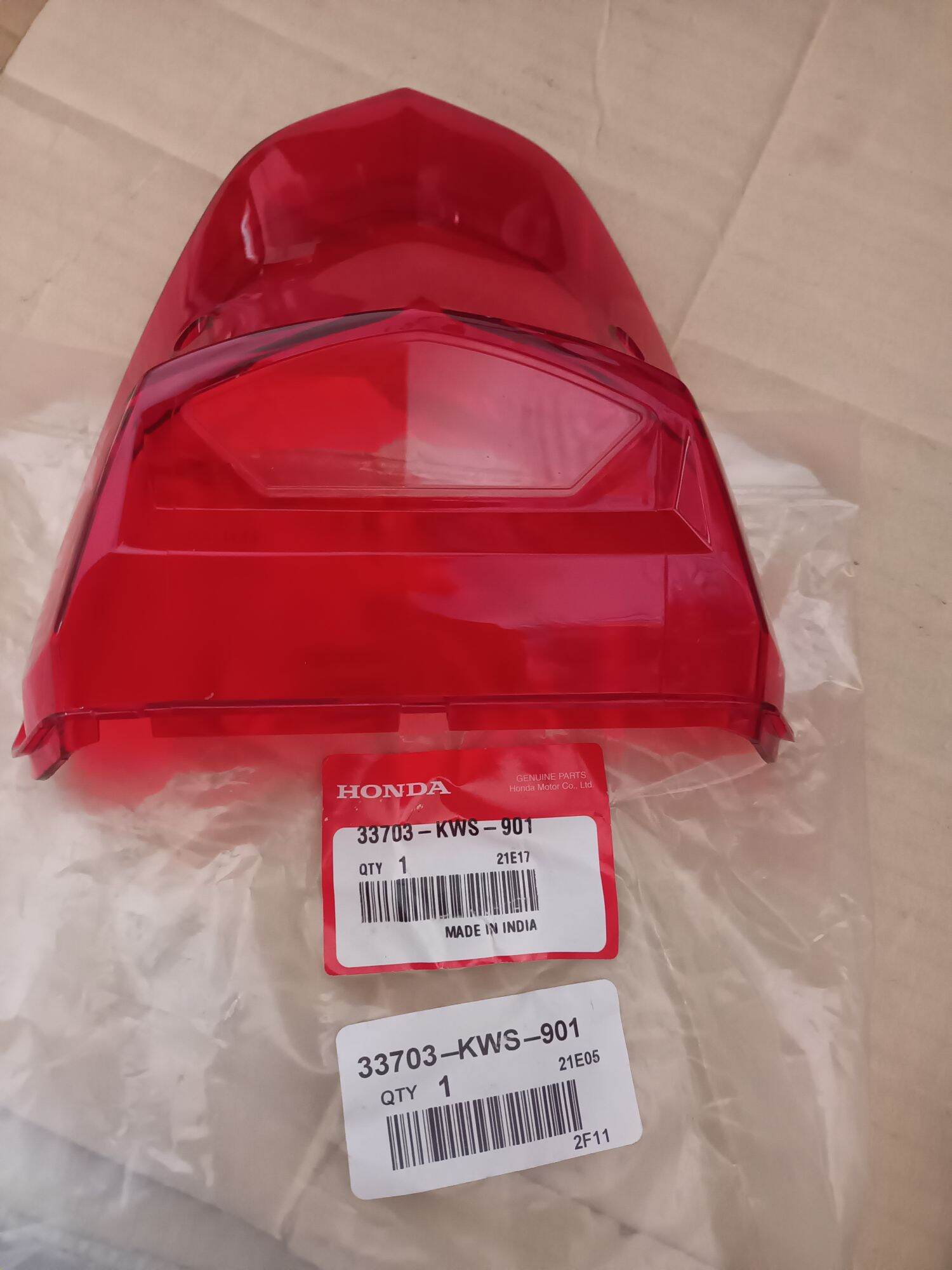 HONDA CB110 TAIL LIGHT LENS 33703kws901 Lazada PH