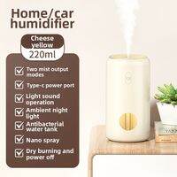 Nocclili | Quiet Small Humidifier High Fog Volume Wireless Mini for Desk Use Household
