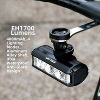 Eslnf | Floodlight Bike Front Light Water Resistant Suspension Charging