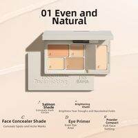 Insbaha | Concealer Palette Black Eye Circles Tear Troughs Acne Scars Brightening
