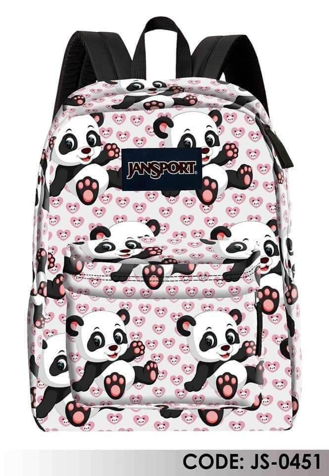 panda backpack jansport