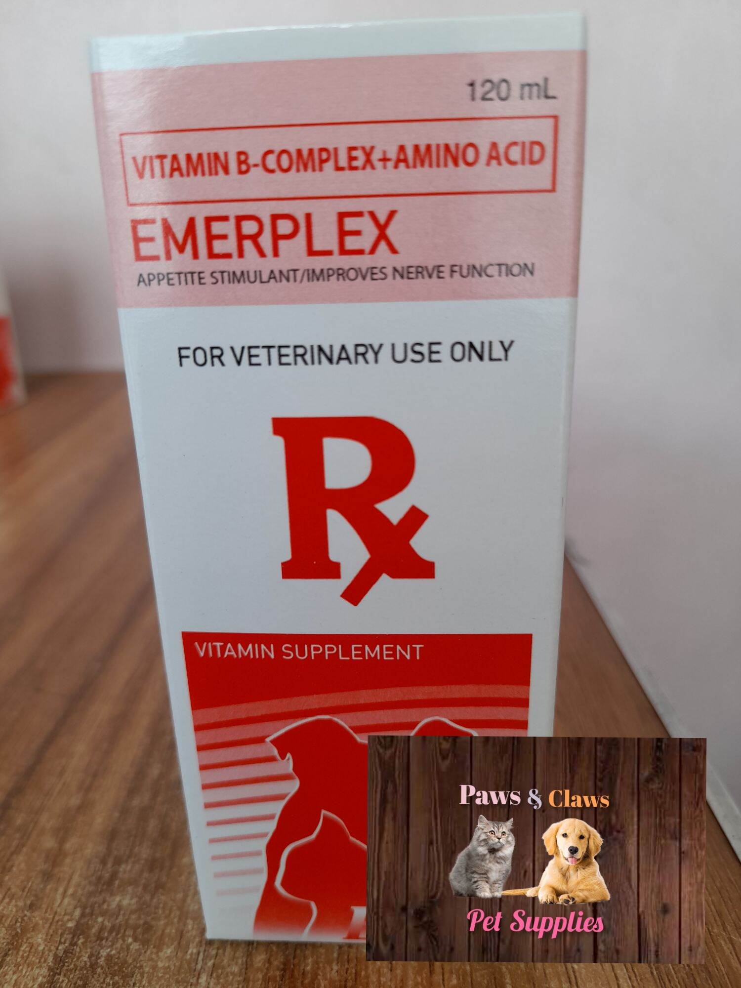 EMERPLEX with FREE SYRINGE (Vitamin + Amino Acid) 120ml