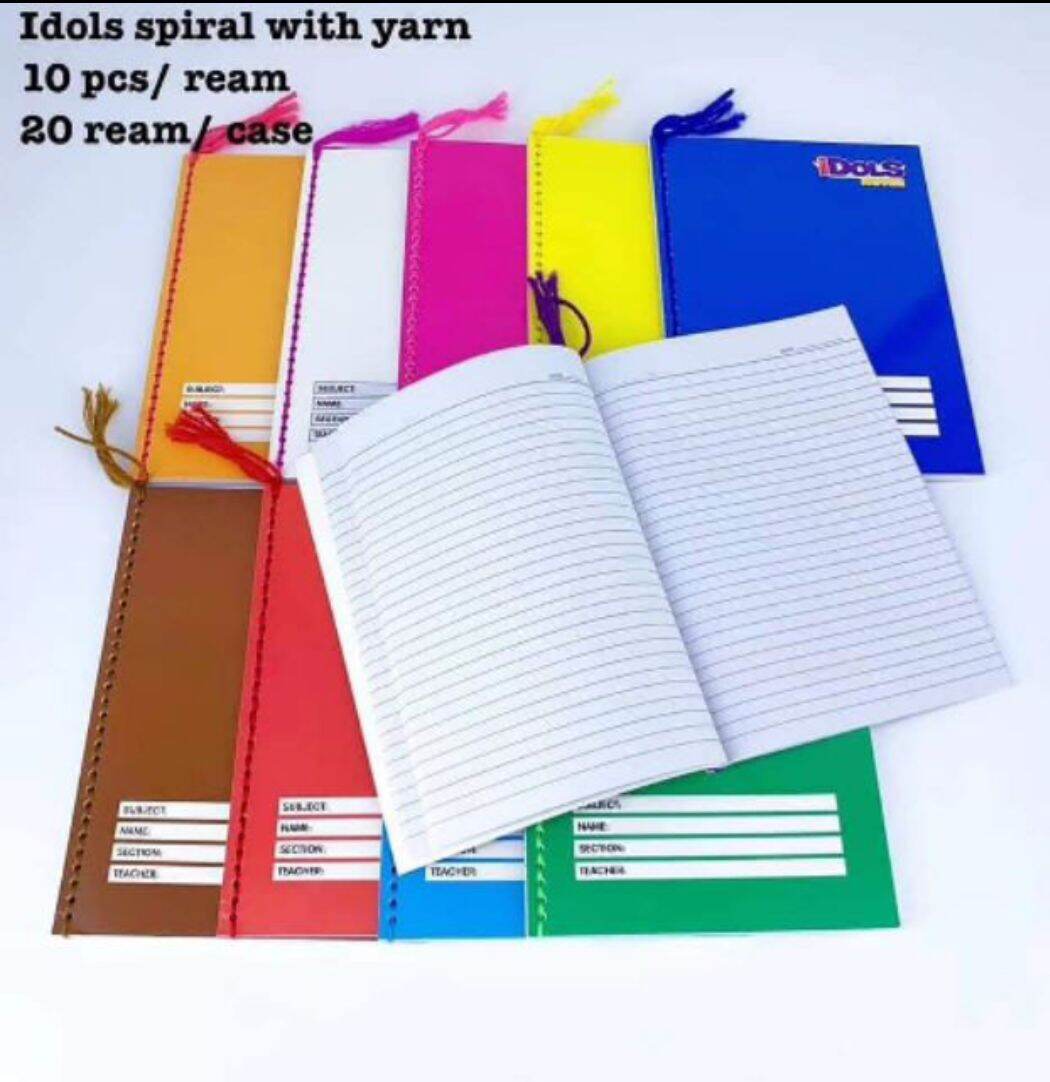 NOTEBOOK ASSTD COLORS. 10PCS. | Lazada PH