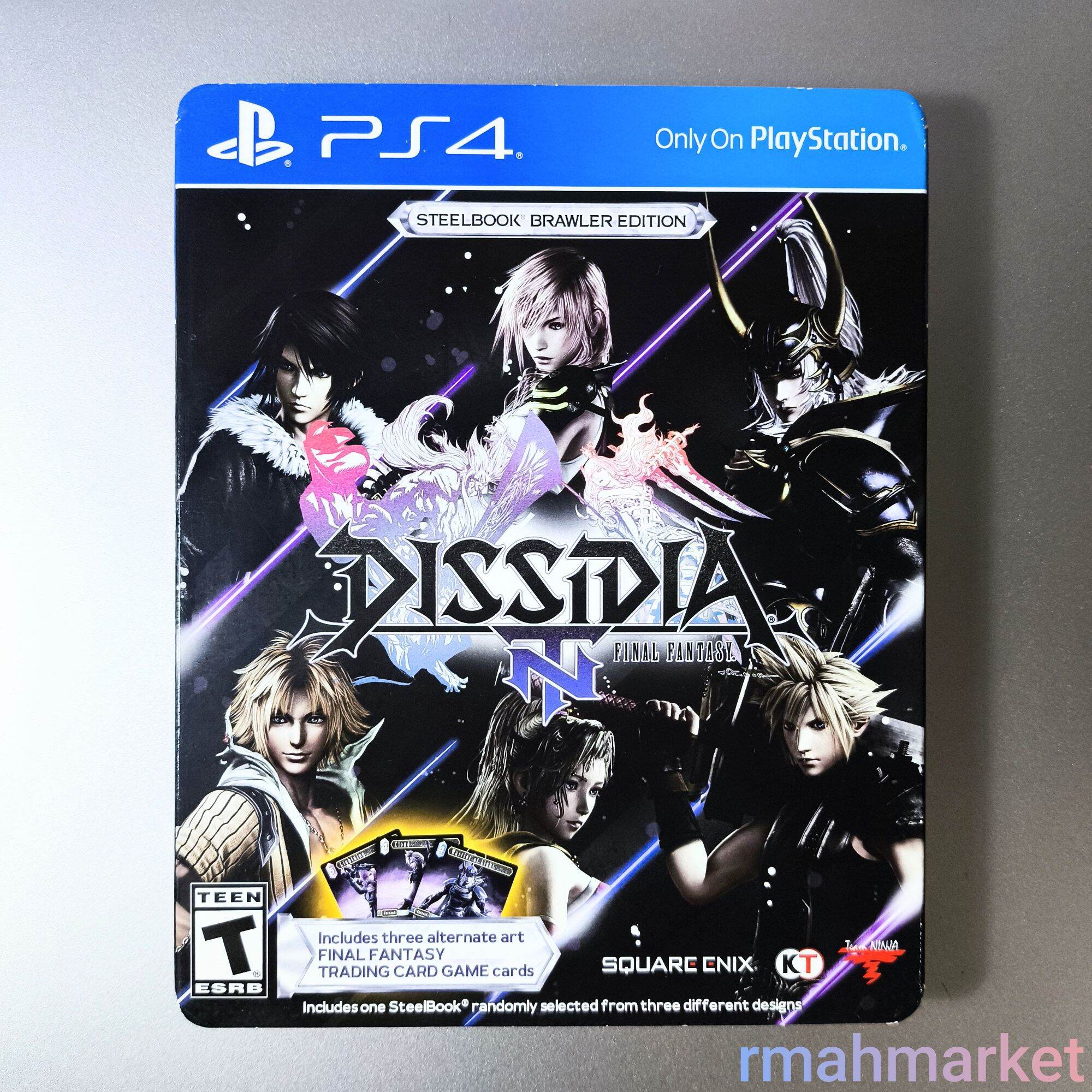 Collection Steelbook PS4 Final Fantasy + Type-0 + Dissidia NT - Édition PAL Espagnole - Bon État
