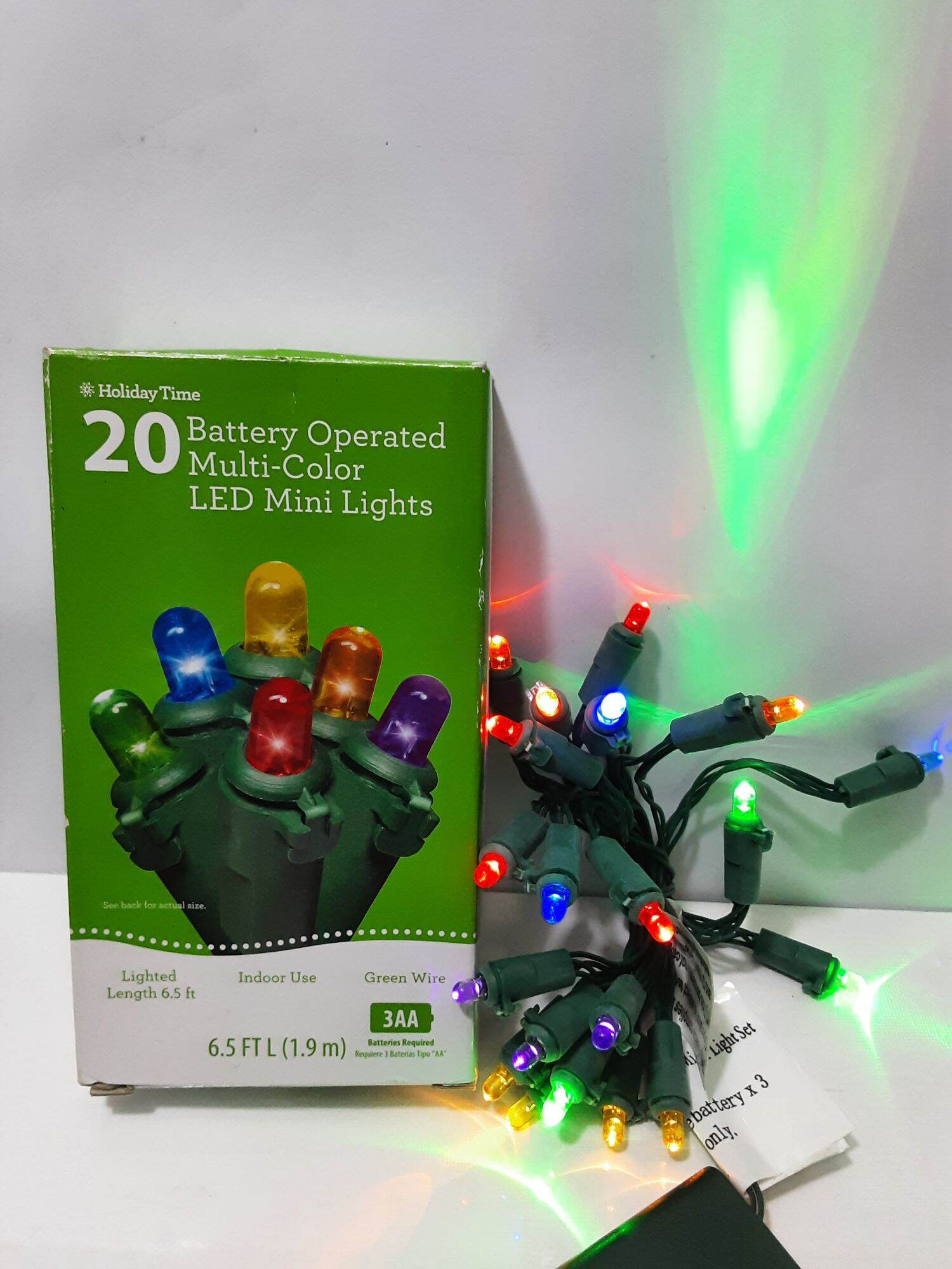 Led Mini Christmas Lights Multi Color ( 20 Battery Operated) Lazada PH