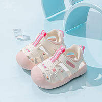 BradMiller | Soft Bottom Baby Girl Walking Sandals