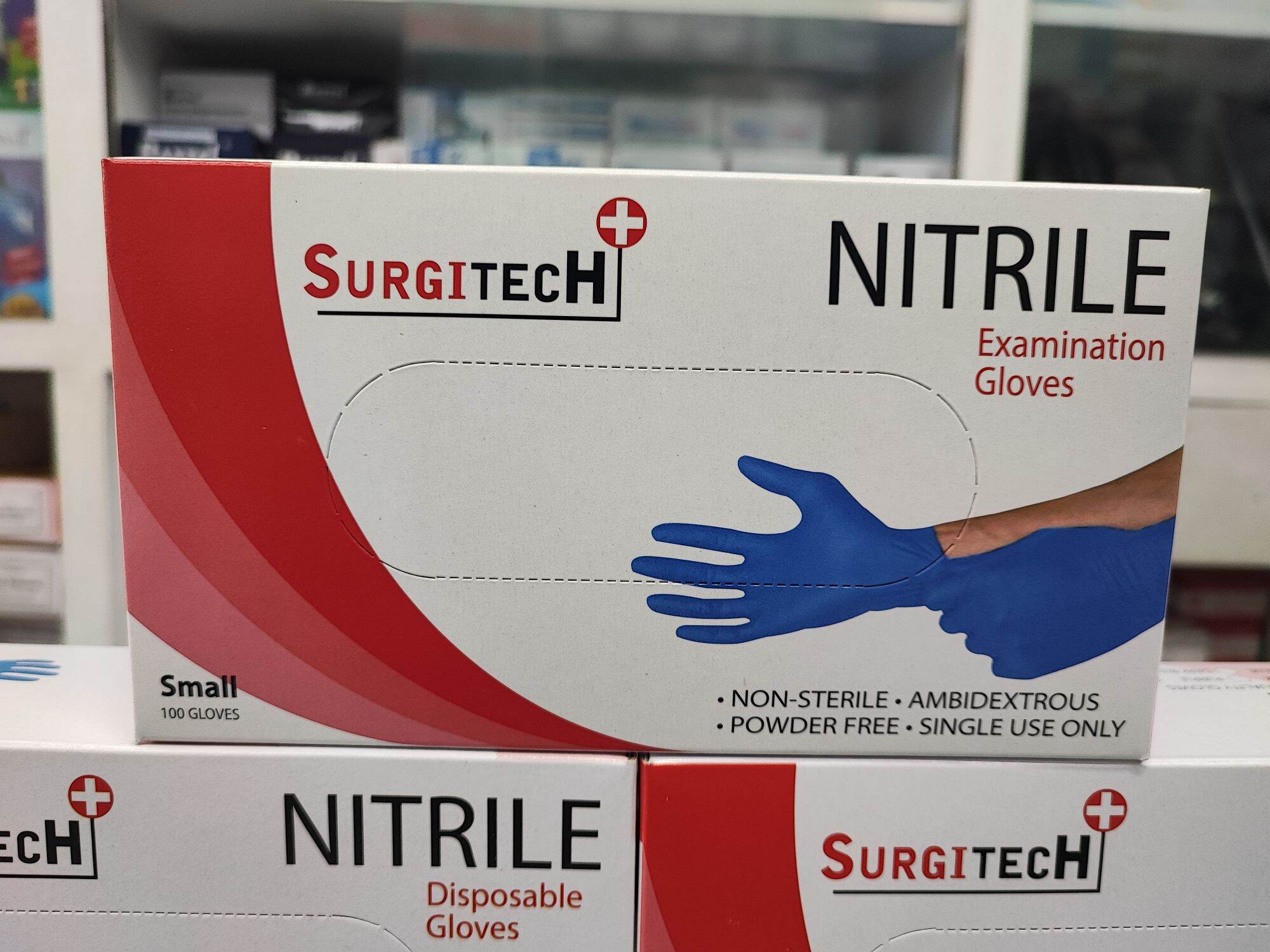 Nitrile Examination Gloves Small, Medium Large 100 Pcs