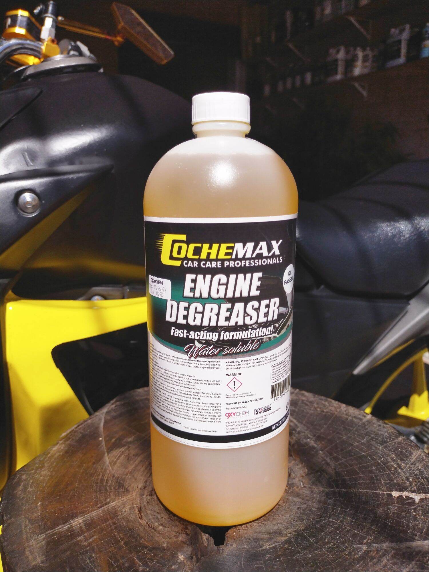 Cochemax Engine Degreaser 1 Liter Brightener & Water Soluble Degreaser
