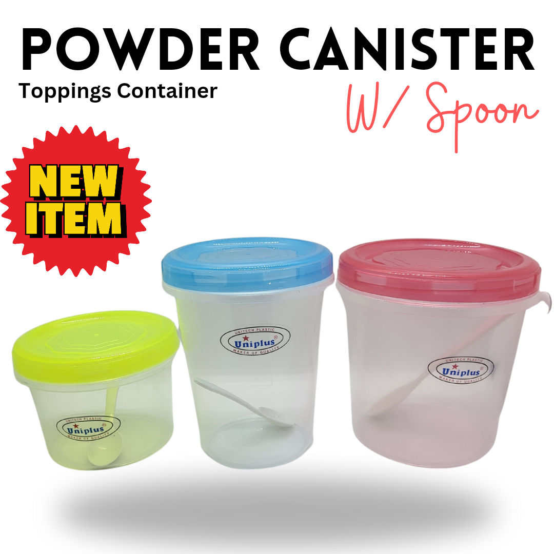 Powder Container - Canister For Milktea Powder