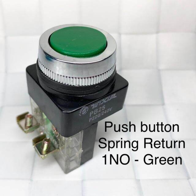 Push button Spring Return 25mm 30mm | Lazada PH