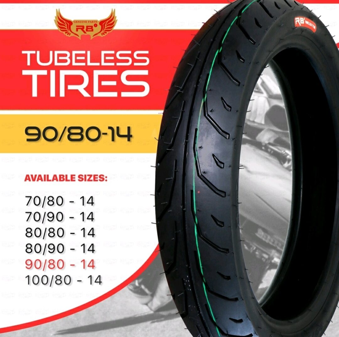 FREE Tire sealant & pito) r8 Tubeless tires size 14 & 13