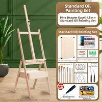 Marie’s | Professional Art Birch Wooden Easel Sketching Drawing Board 4K Foldable