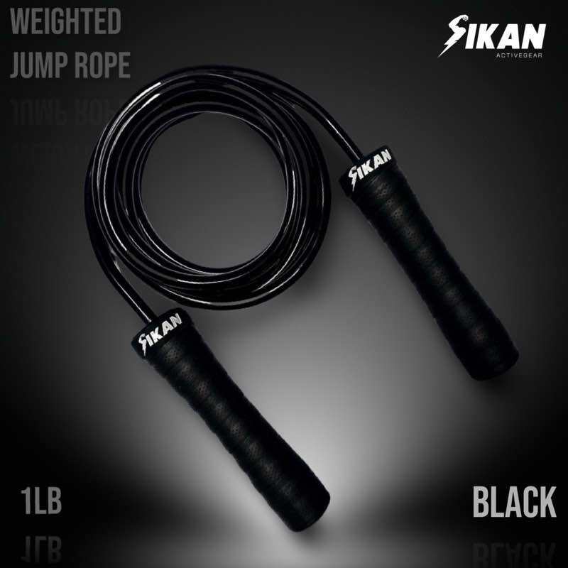 WEIGHTED JUMP ROPE HIGH QUALITY by SIKAN ACTIVEGEAR 1lb heavy rope skipping  rope