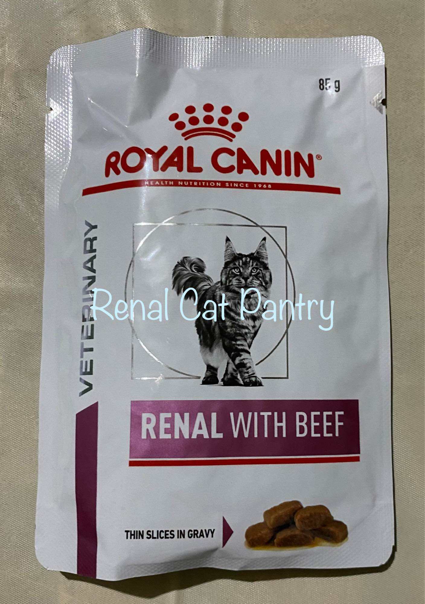 Royal Canin Renal with Beef for Feline 85g - BB May 10, 2024 | Lazada PH