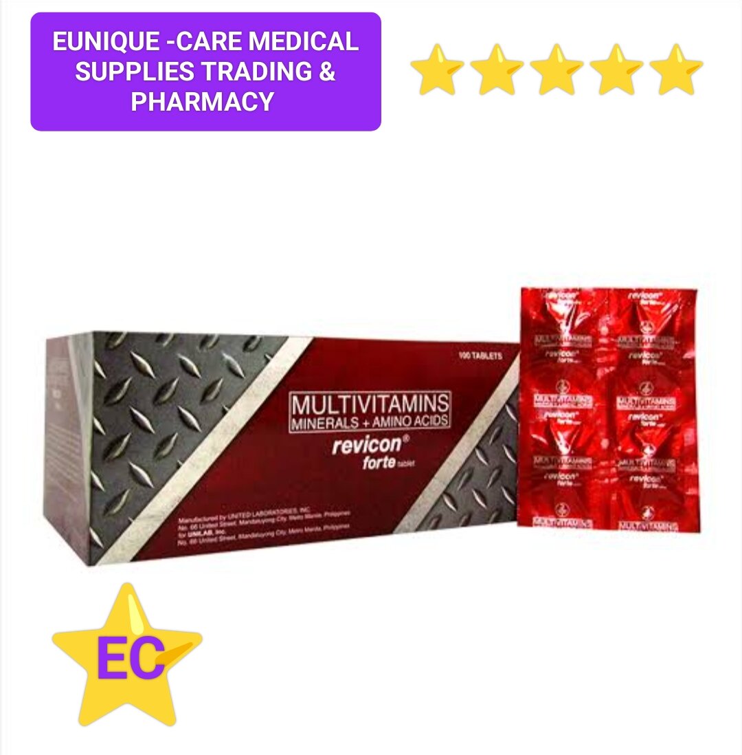 REVICON ®FORTE sugar coated tablet MULTIVITAMINS , MINERALS +AMINO