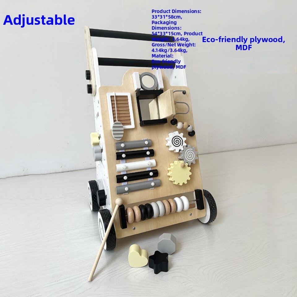 Wooden Toddler Walker Toy