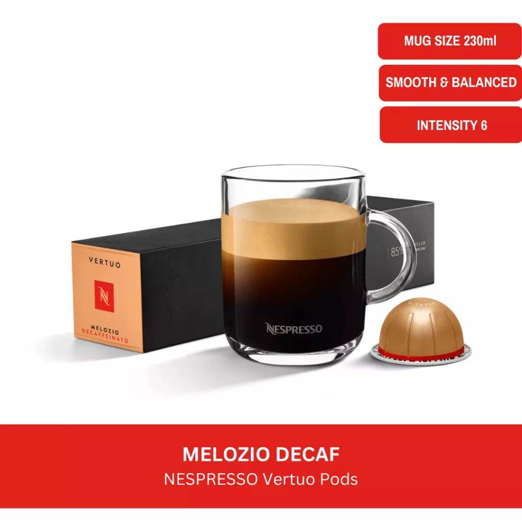 Melozio Boost, Vertuo Coffee Pods