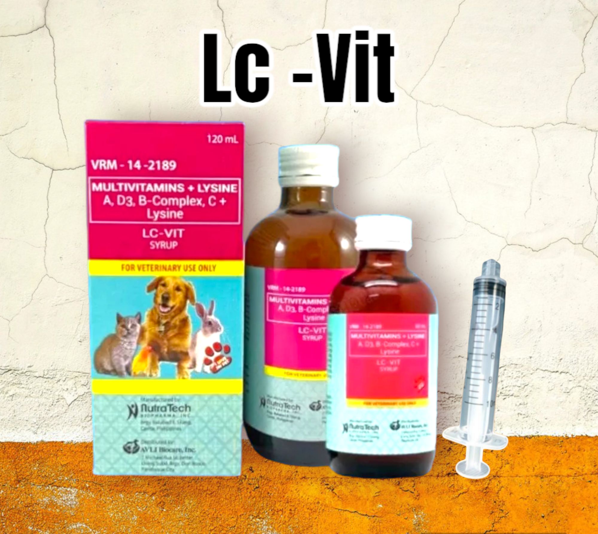 LC Vit  syrup Multivitamins for Cat & Dog