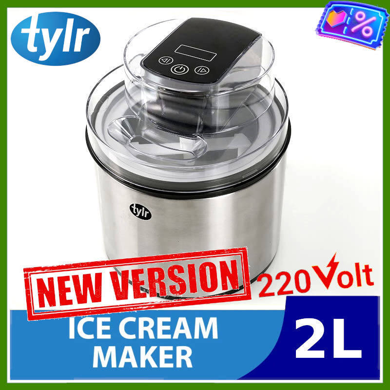 TYLR 2L Ice Cream Maker - One Touch Program (Green House)