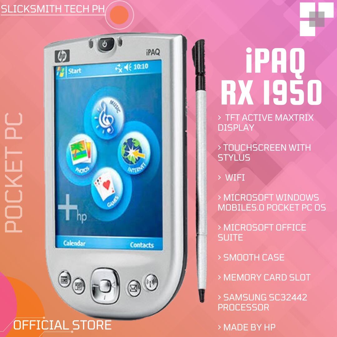 HP iPAQ RX1950 Pocket PC Windows Mobile OS Rare Vintage Phone Lazada PH