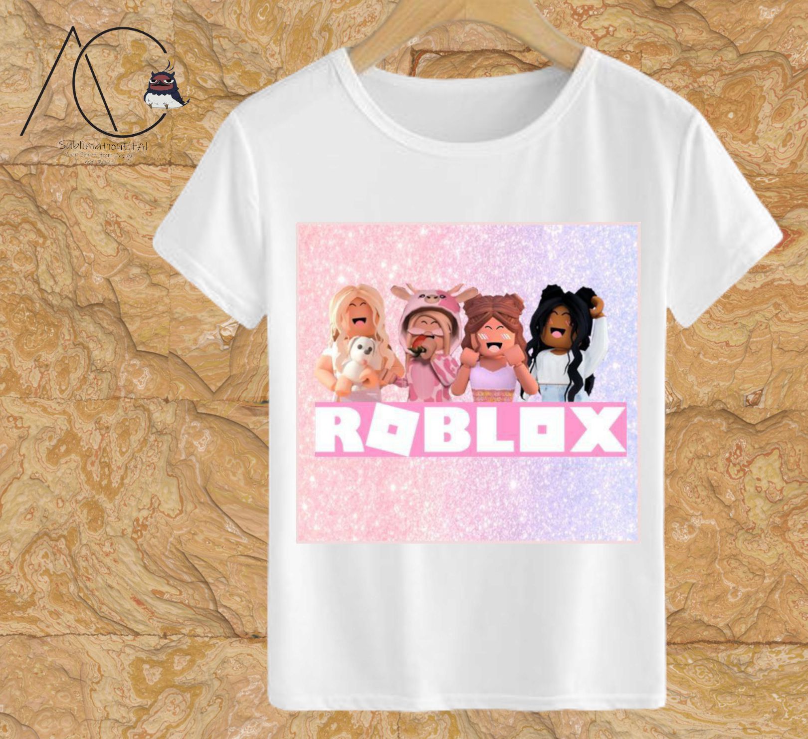 ROBLOX Black Tees [BATCH 1] for Kids and Adults