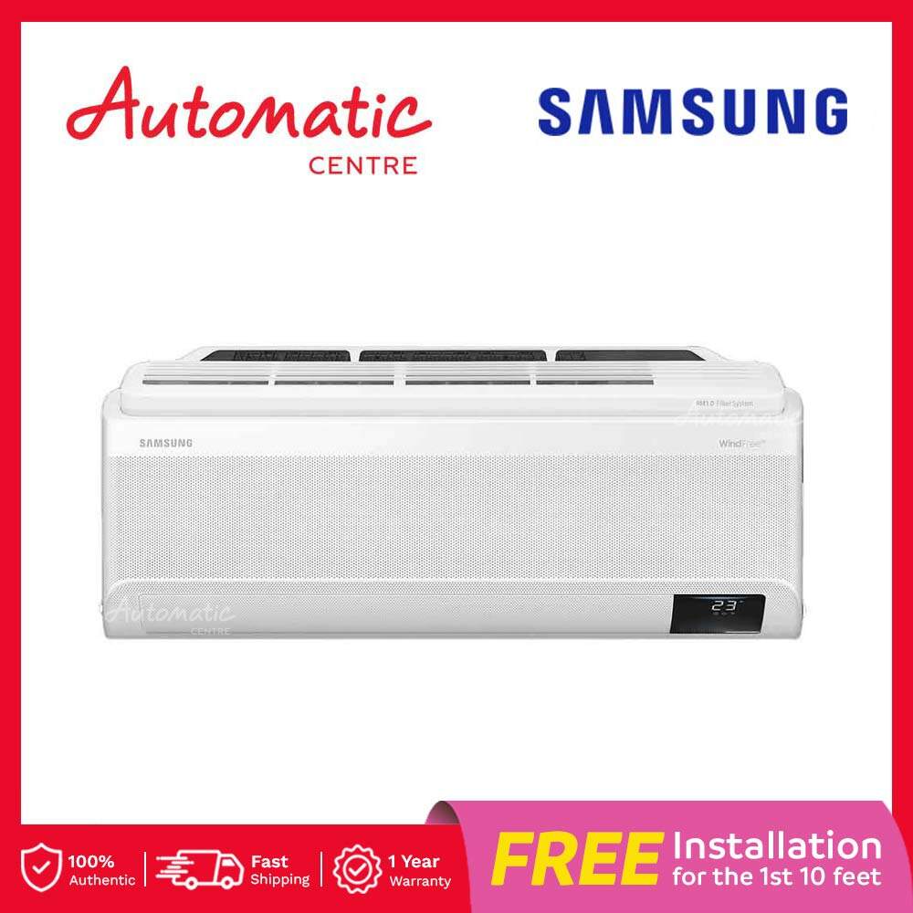 Samsung 1HP Inverter Air Conditioner with Freeze Wash and AI Cooling