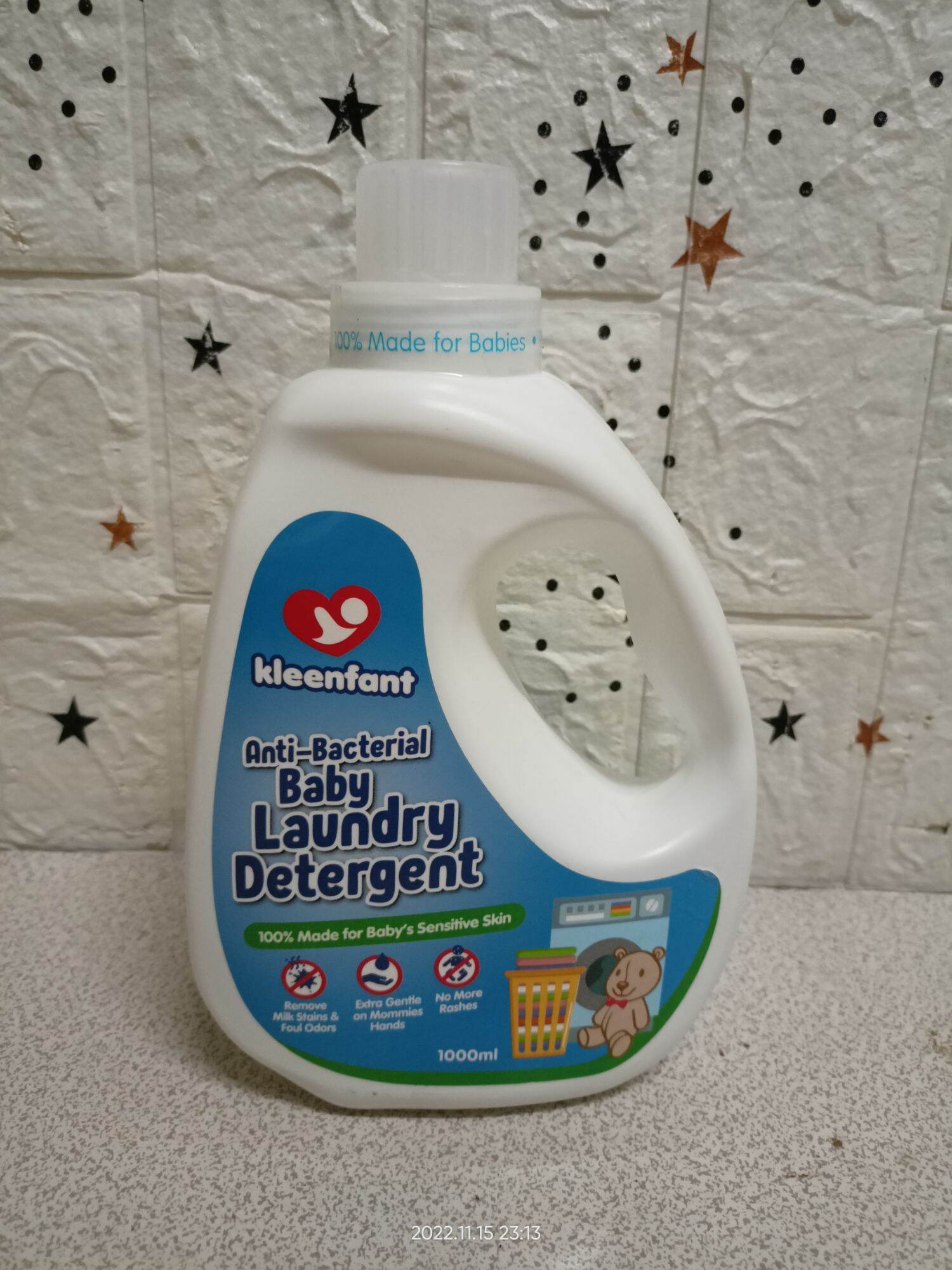 kleenfant antibacterial baby laundry detergent 1000ml Lazada PH
