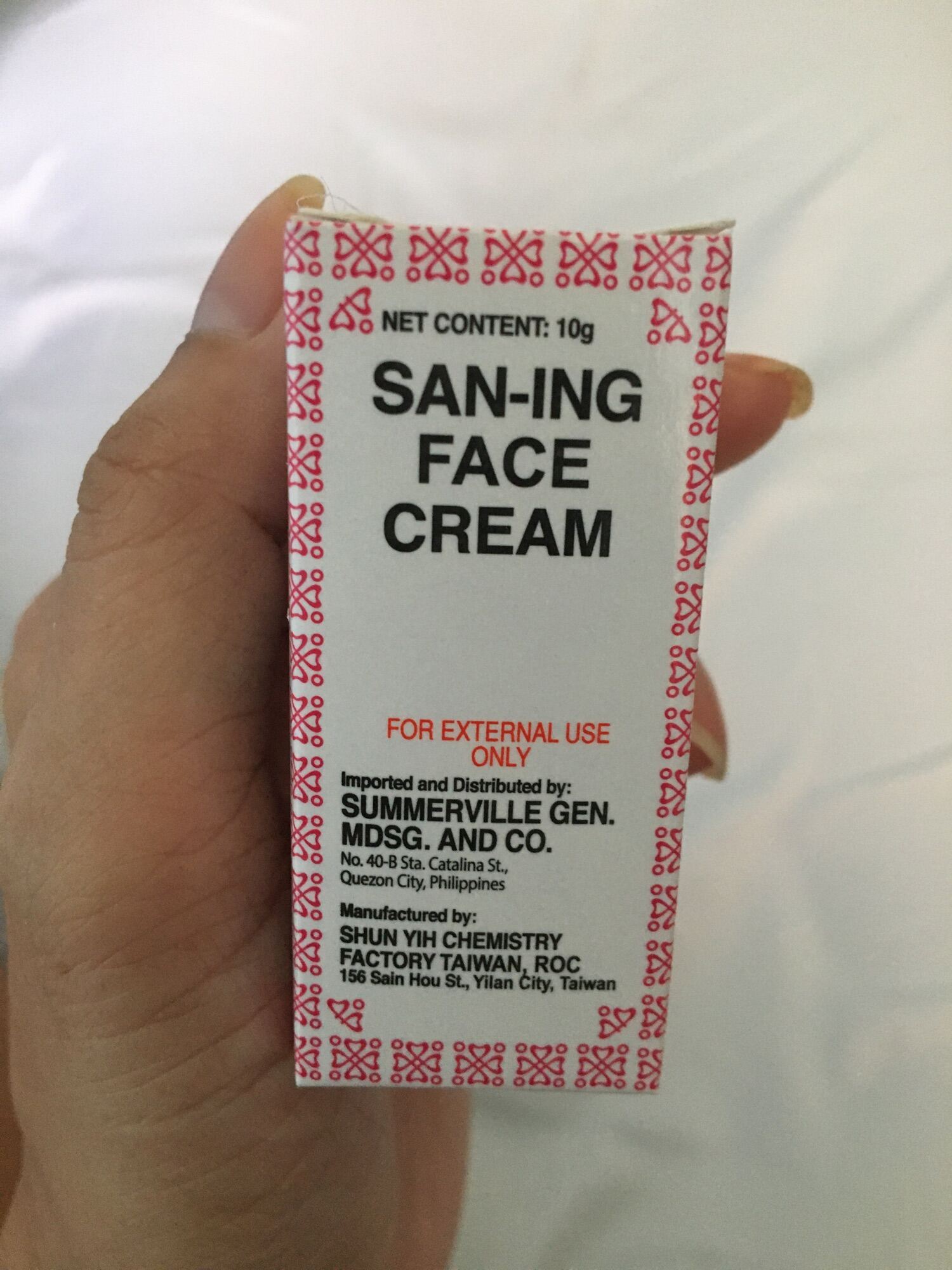 SanIng Face Cream Original Lazada PH