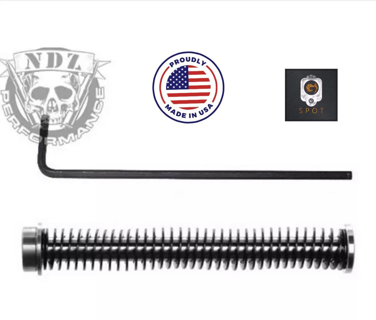 Ndz performance recoil spring 15 LBS glock 17 gen 4 Lazada PH
