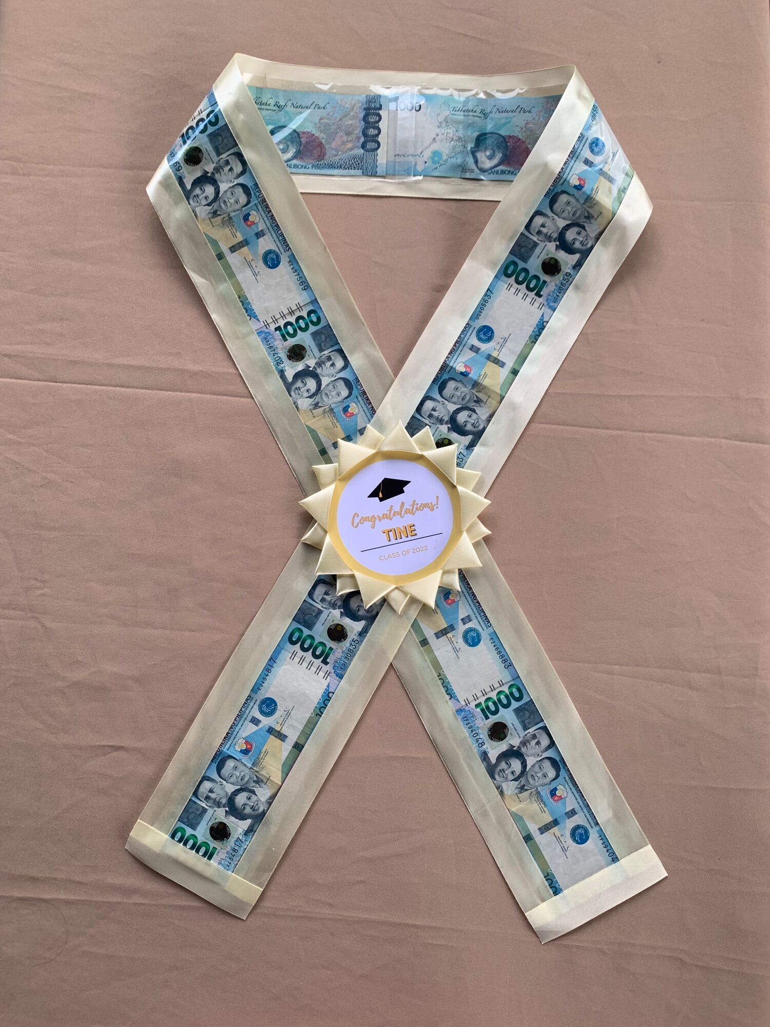 MONEY SASH MONEY GARLAND EMPTY SLOT money Not Included Lazada PH