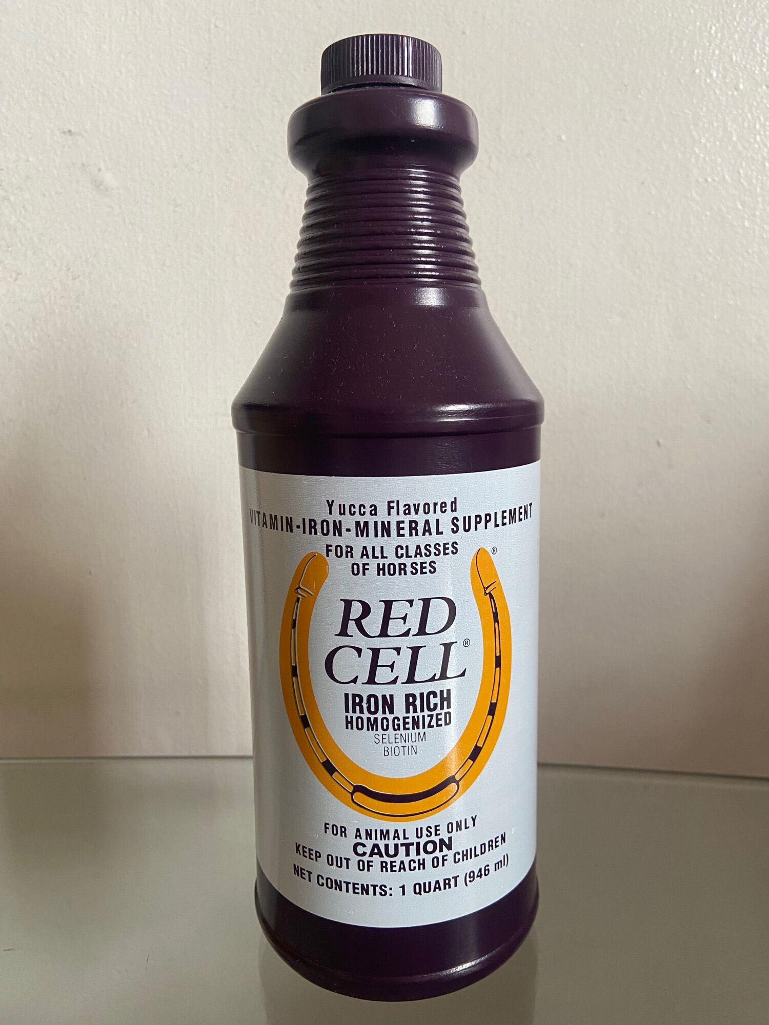 Red Cell Iron Rich Vitamins 1 Quart for Horse and Gamefowl Lazada PH